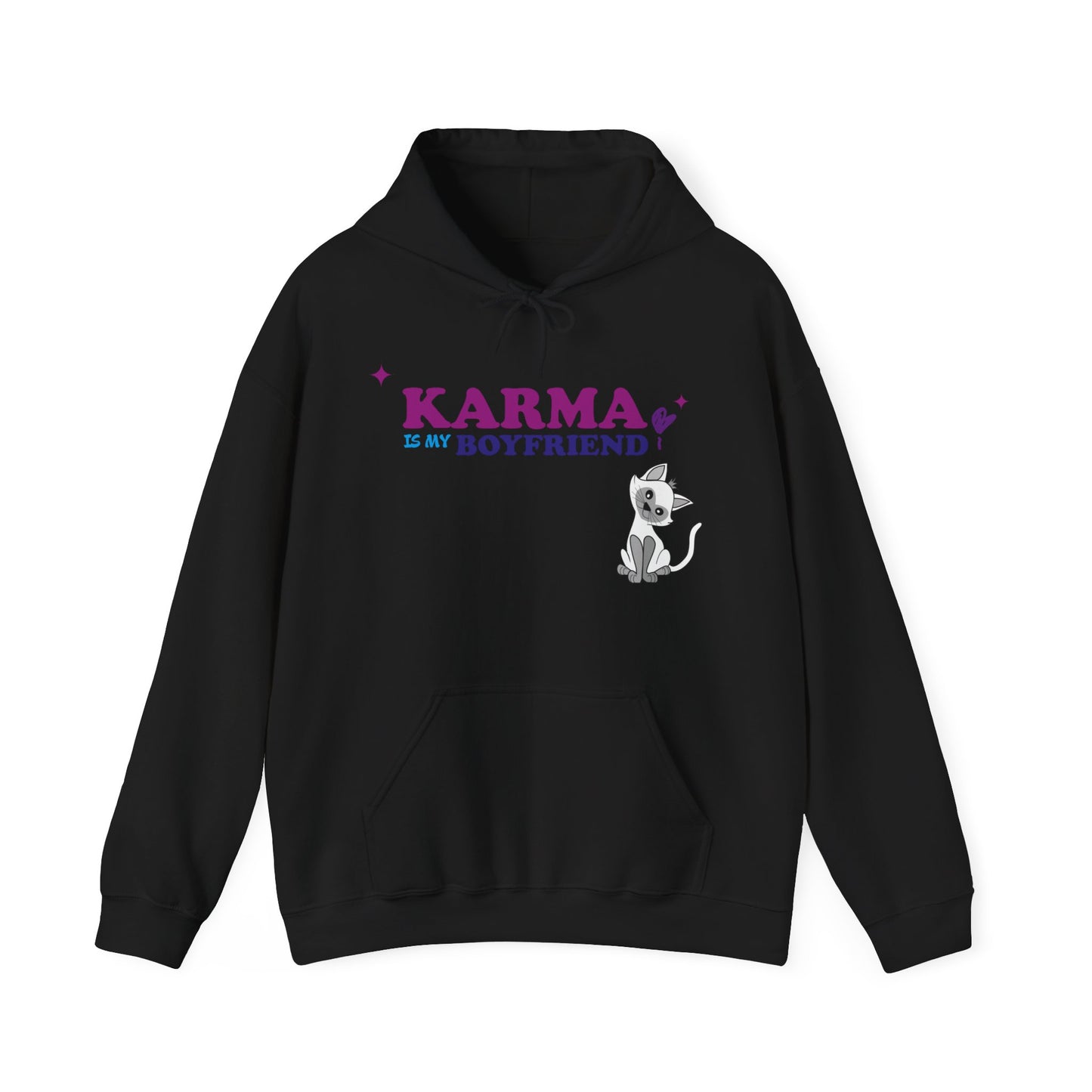 Sweatshirt "Karma Is My Boyfriend" - Mulher