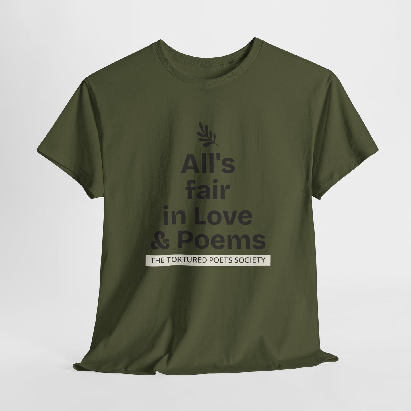 T-shirt "All's Fair in Love and Poems" | Women | Romero's