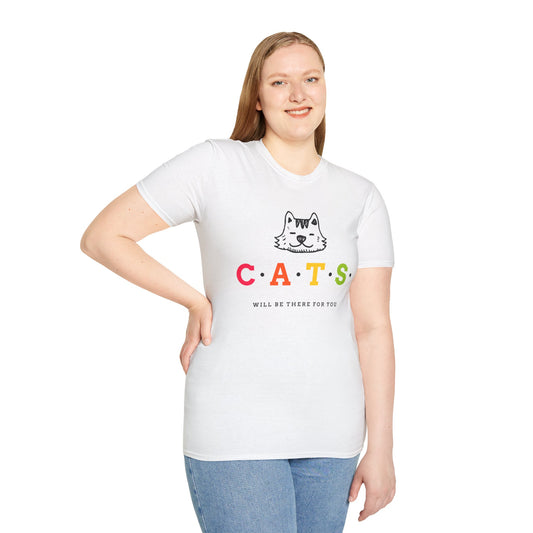 T-shirt "Os gatos estarão lá para você" | Mulheres