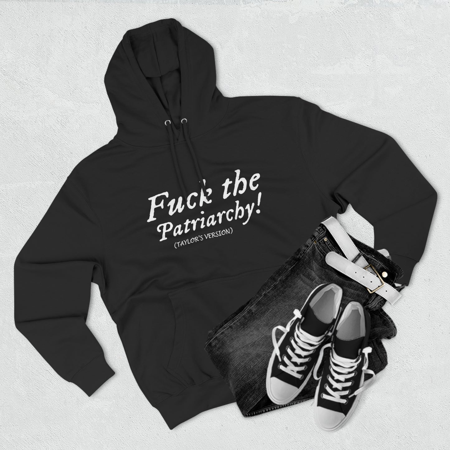 Premium Pullover Hoodie - F¡ck The Patriarchy! Taylor's Version