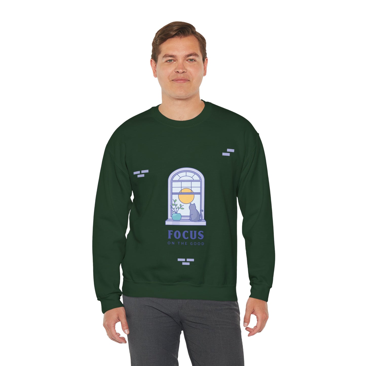 Sweatshirt "Focus on the Good" - Men