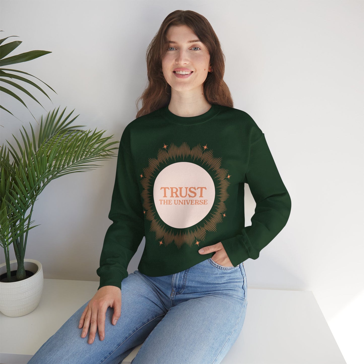 Sweatshirt "Trust the Universe" - Mulher