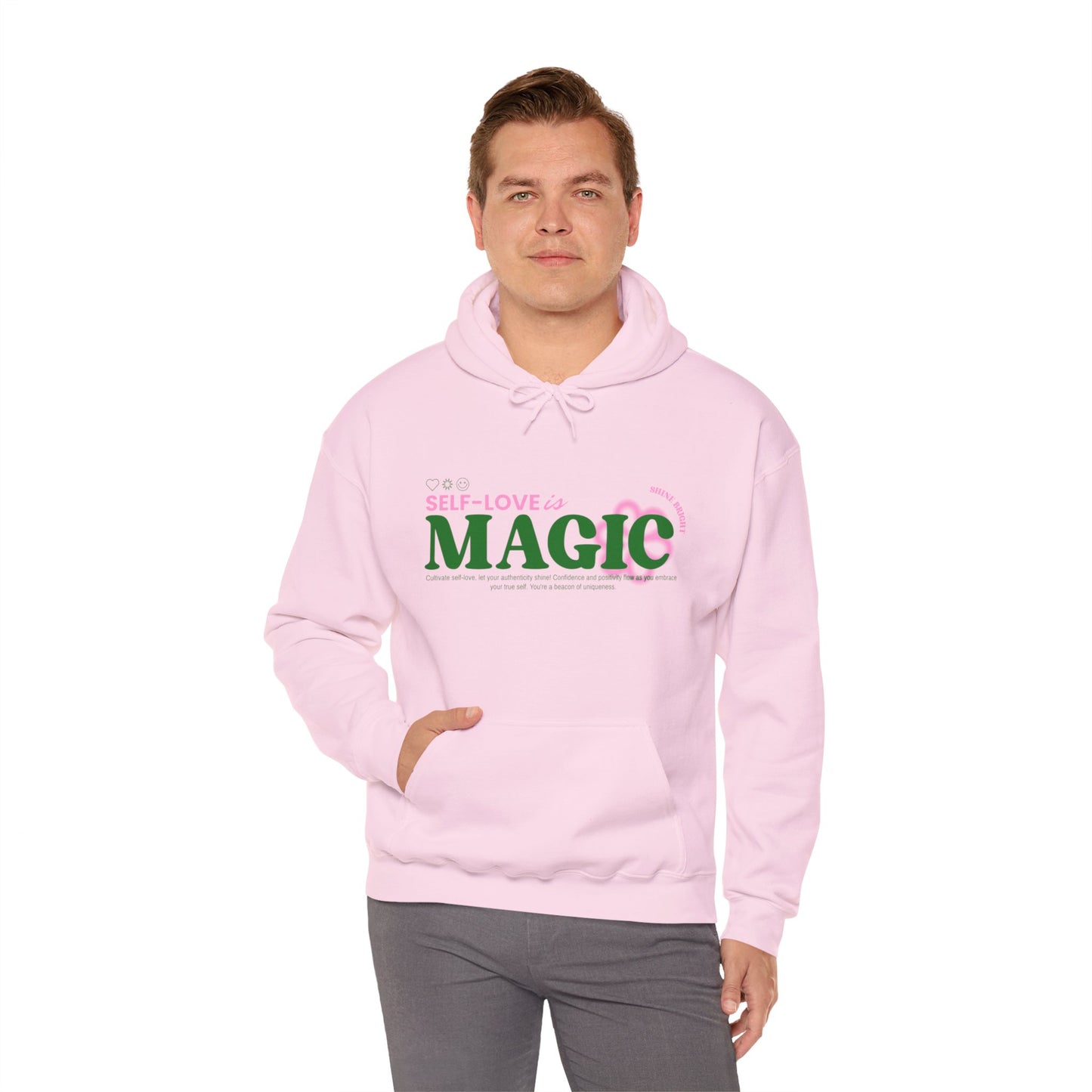 Sweatshirt "Amor-próprio é Mágico" - Homem