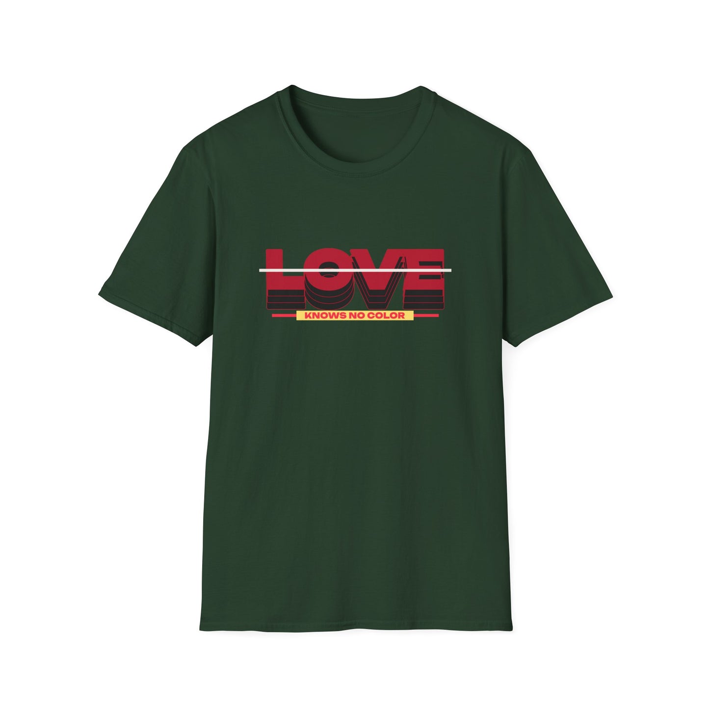 Camiseta 'Love Knows No Color': Comemore a Diversidade no Romero's | Homem