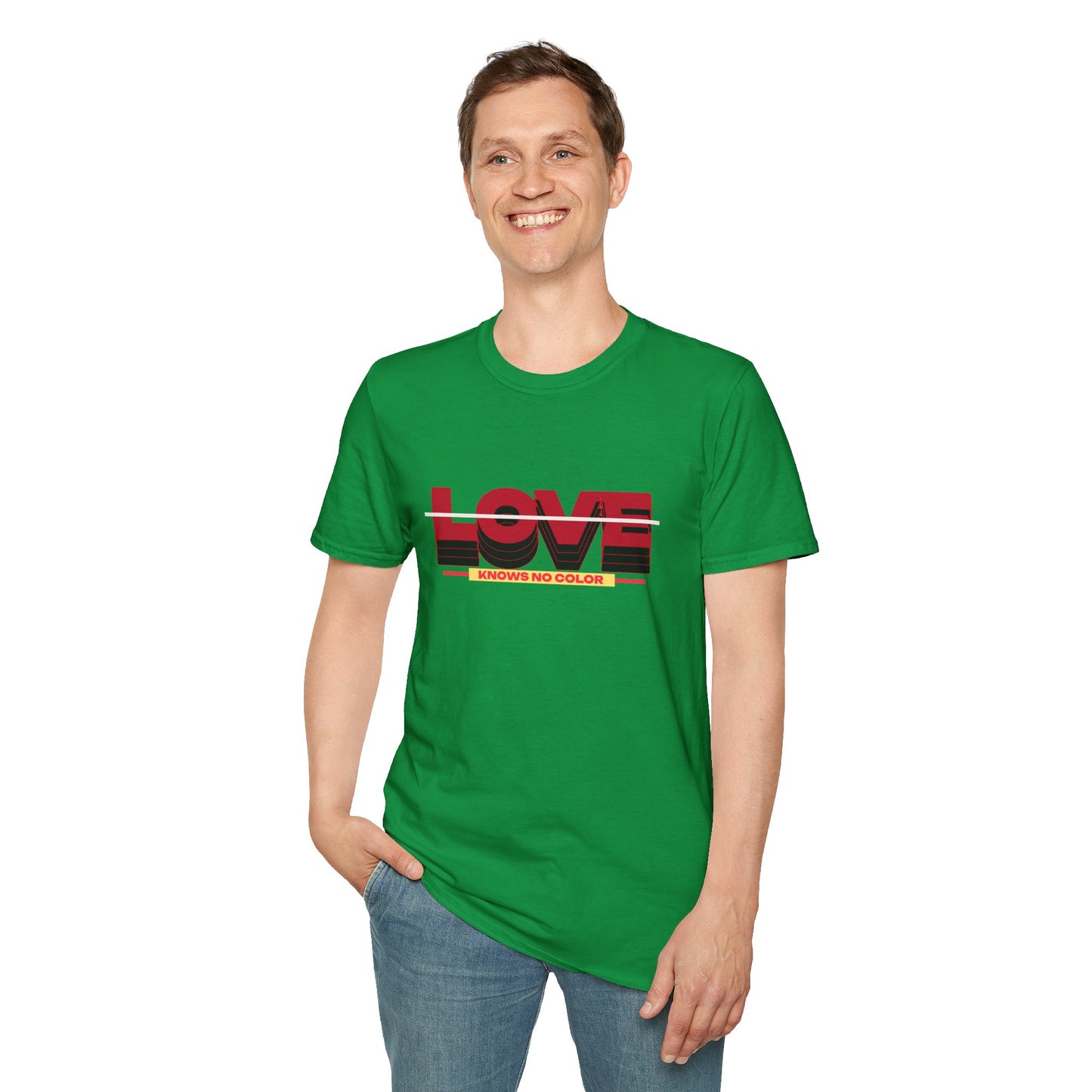 'Love Knows No Color' T-shirt: Celebrate Diversity at Romero's | Man