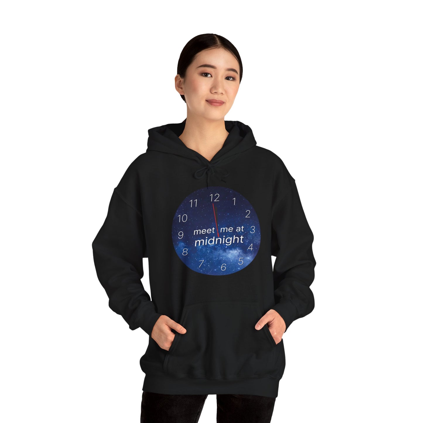 "Meet me at Midnight" Hooded Sweatshirt - Woman