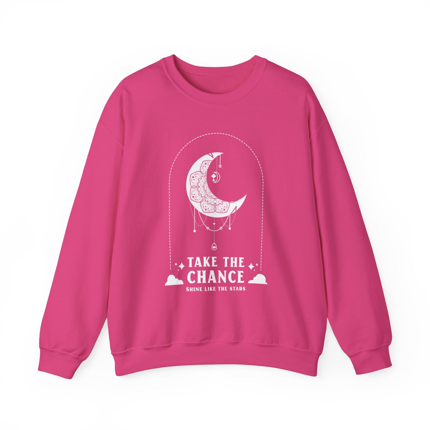 Sweatshirt "Take the Chance, Shine like the Stars" - Woman