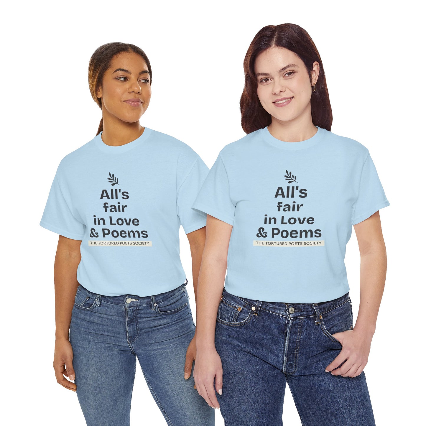 T-shirt "All's Fair in Love and Poems" | Women | Romero's