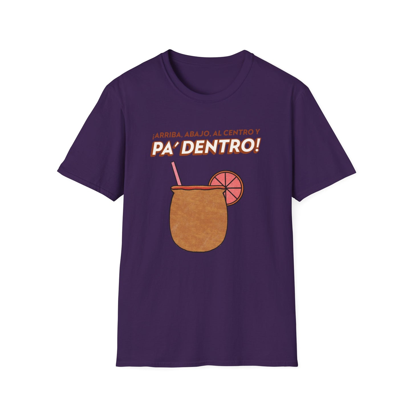 T-Shirt "Para cima, para baixo, no centro e por dentro" - Mulher