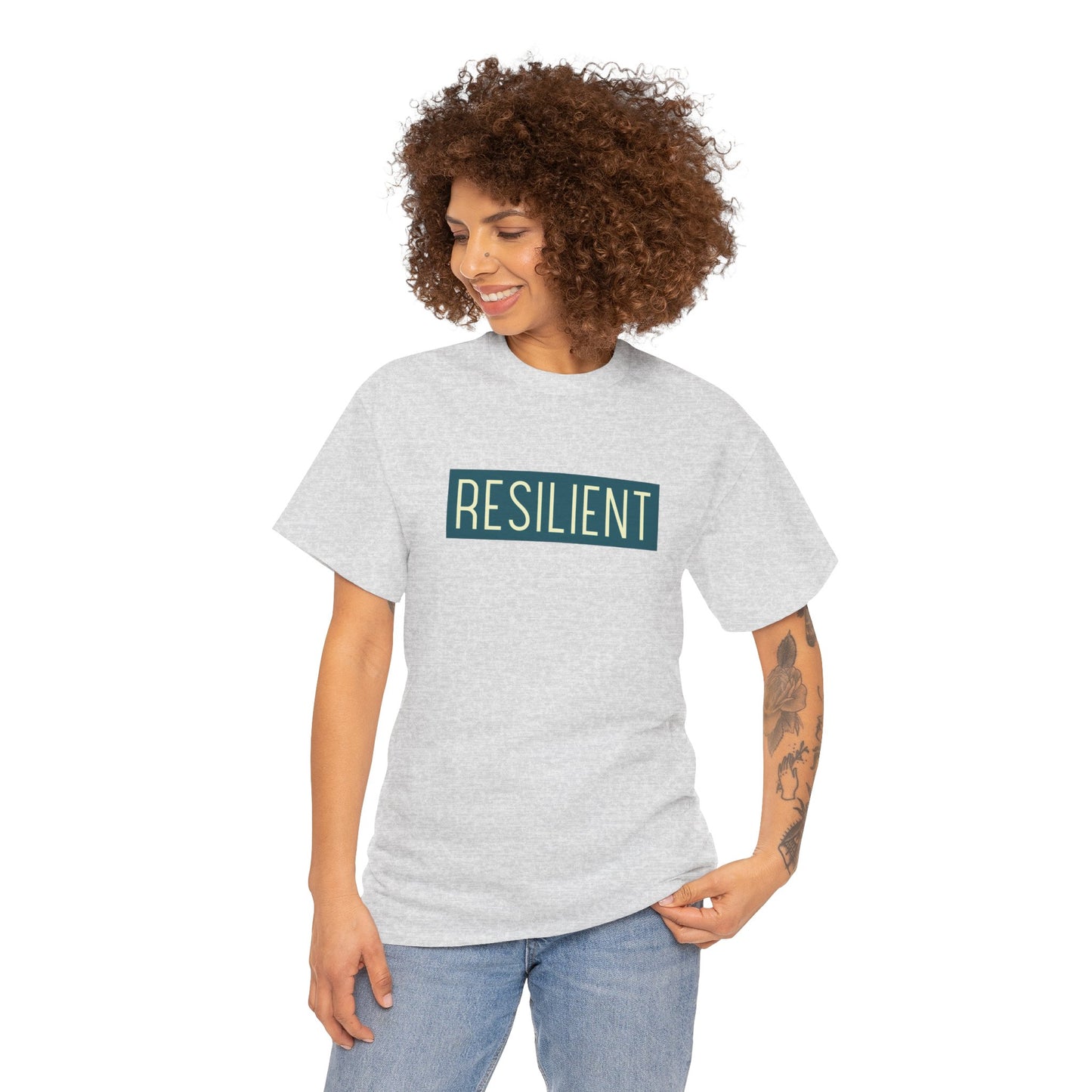 Camiseta - "Resiliente" - Mulher - Romero's