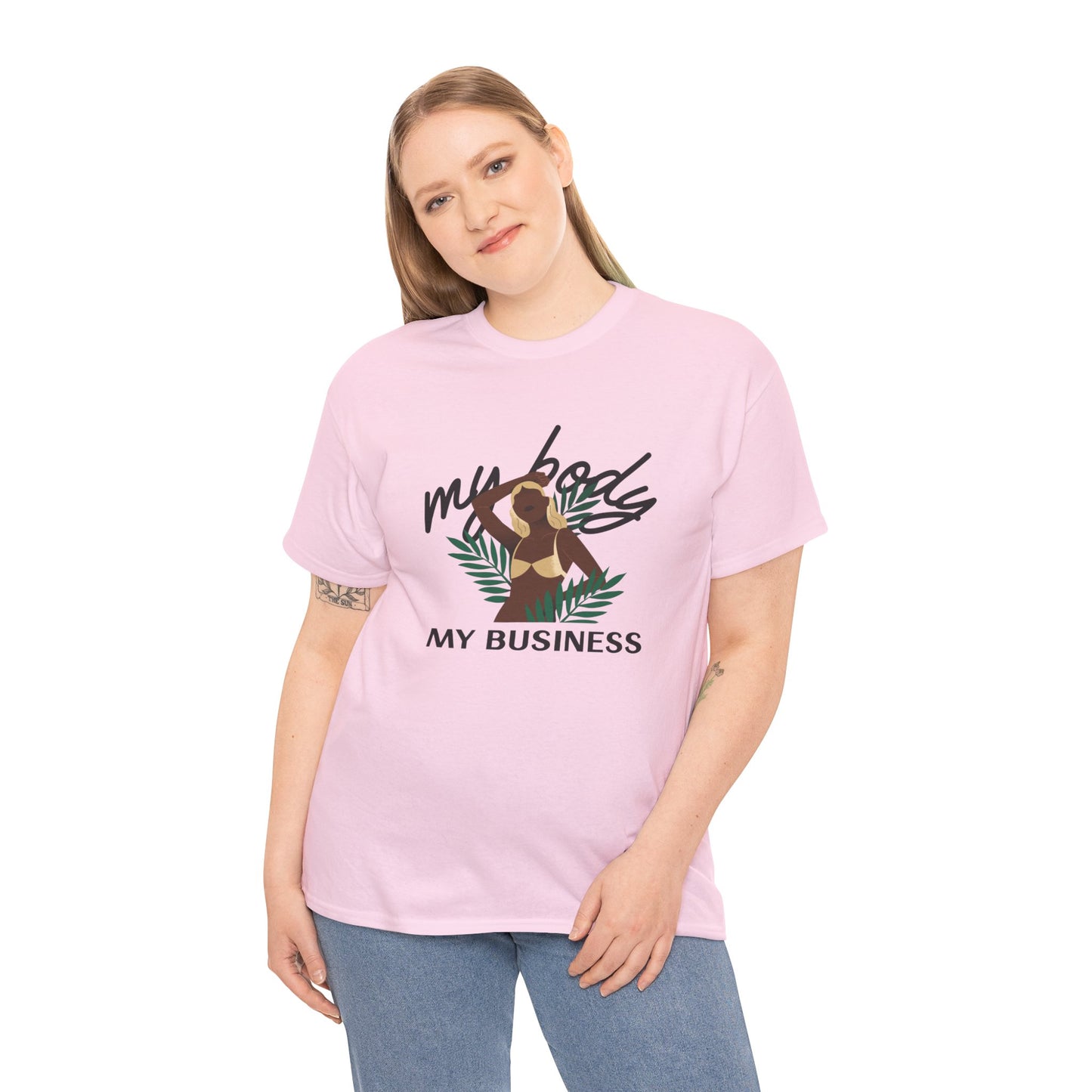 "My Body My Business" - Women's Empowerment T-Shirt - Stand Strong with Romero's