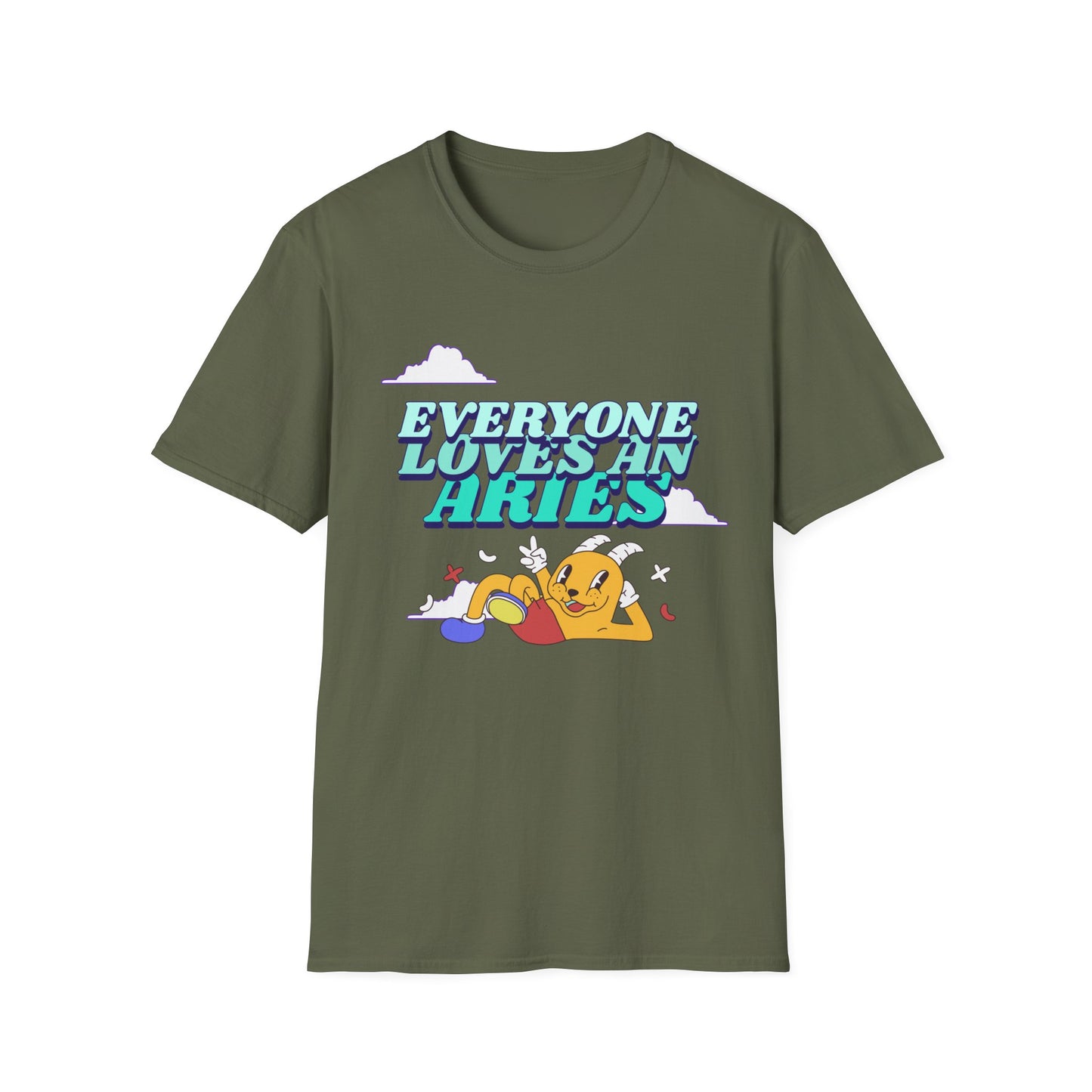 T-Shirt "Everyone loves an Aries" | Man