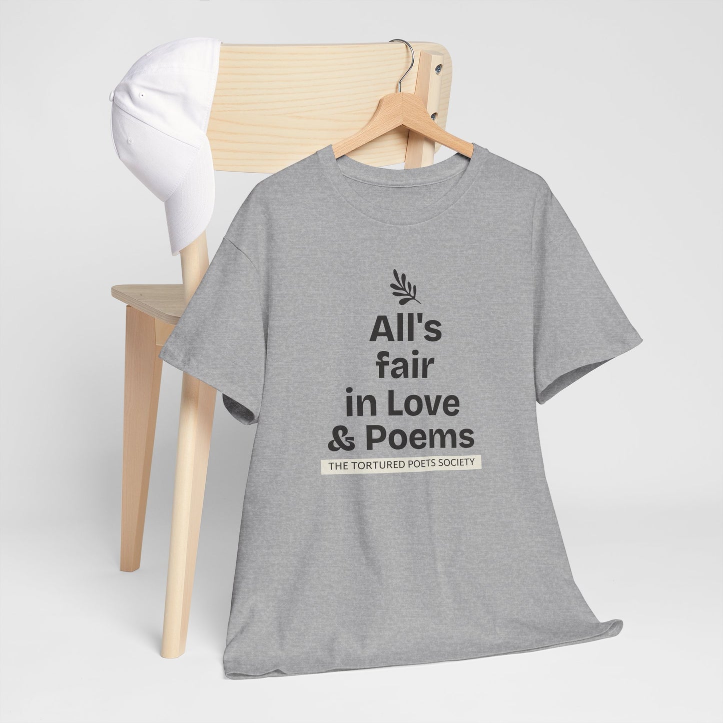 T-shirt "Tudo Justo no Amor e nos Poemas" | Mulheres | Romero