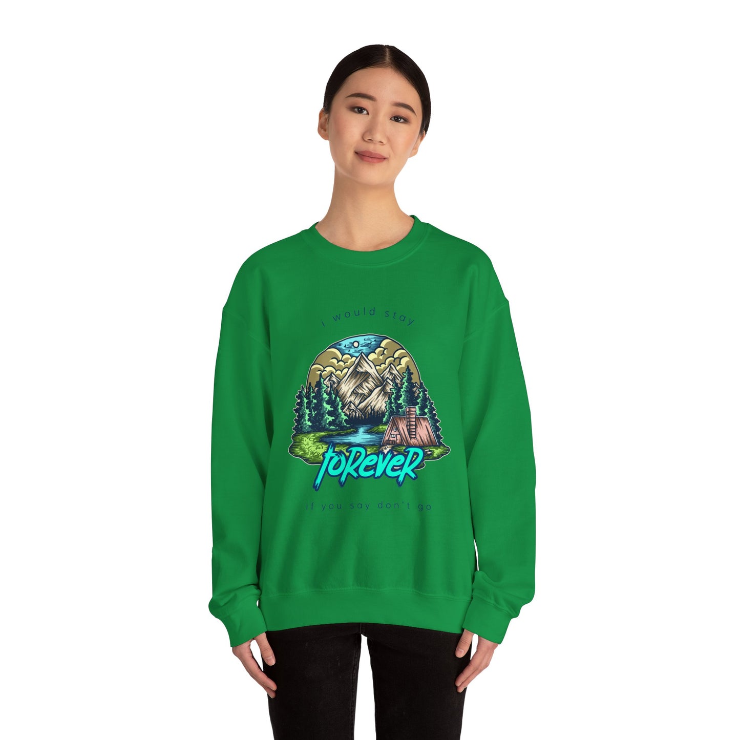 Sweatshirt "Say Don't Go" - Mulher