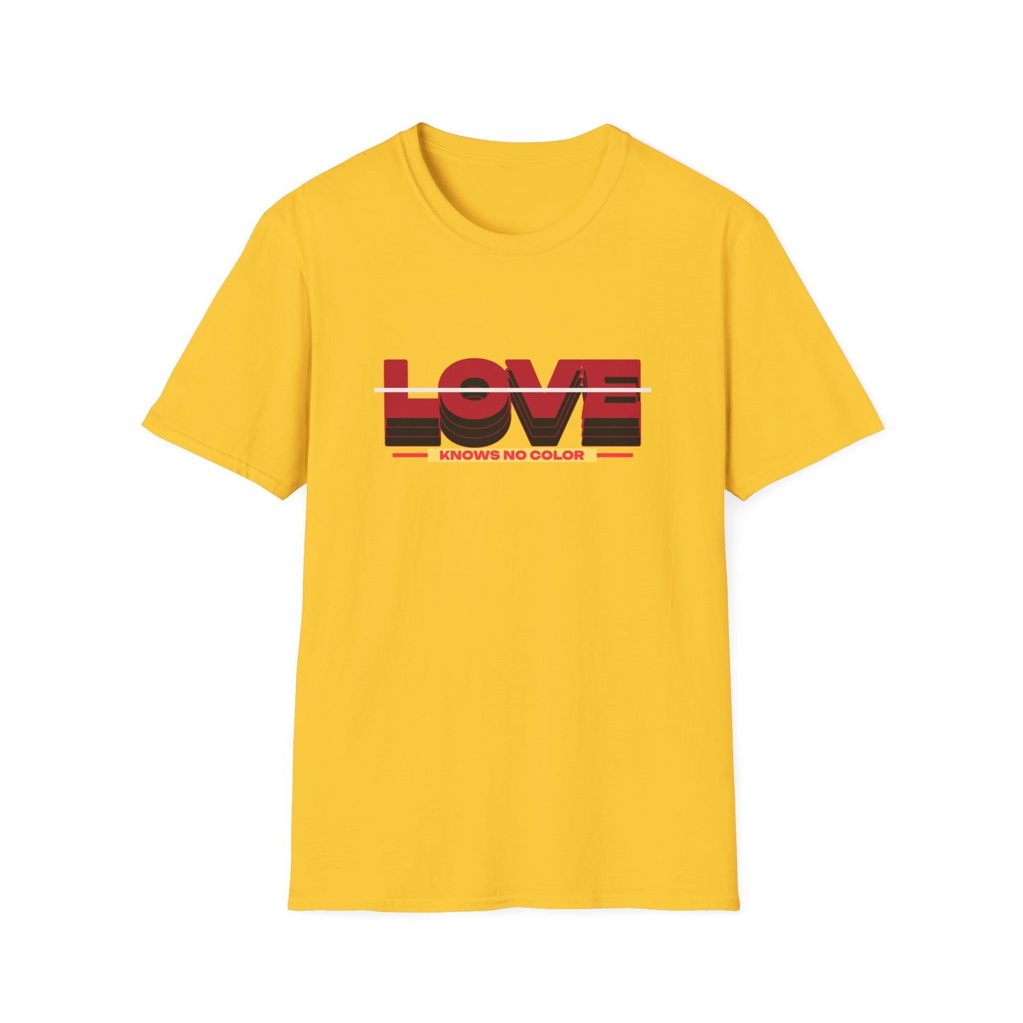 T-shirt 'Love Knows No Color': Celebrate Diversity at Romero's | Women