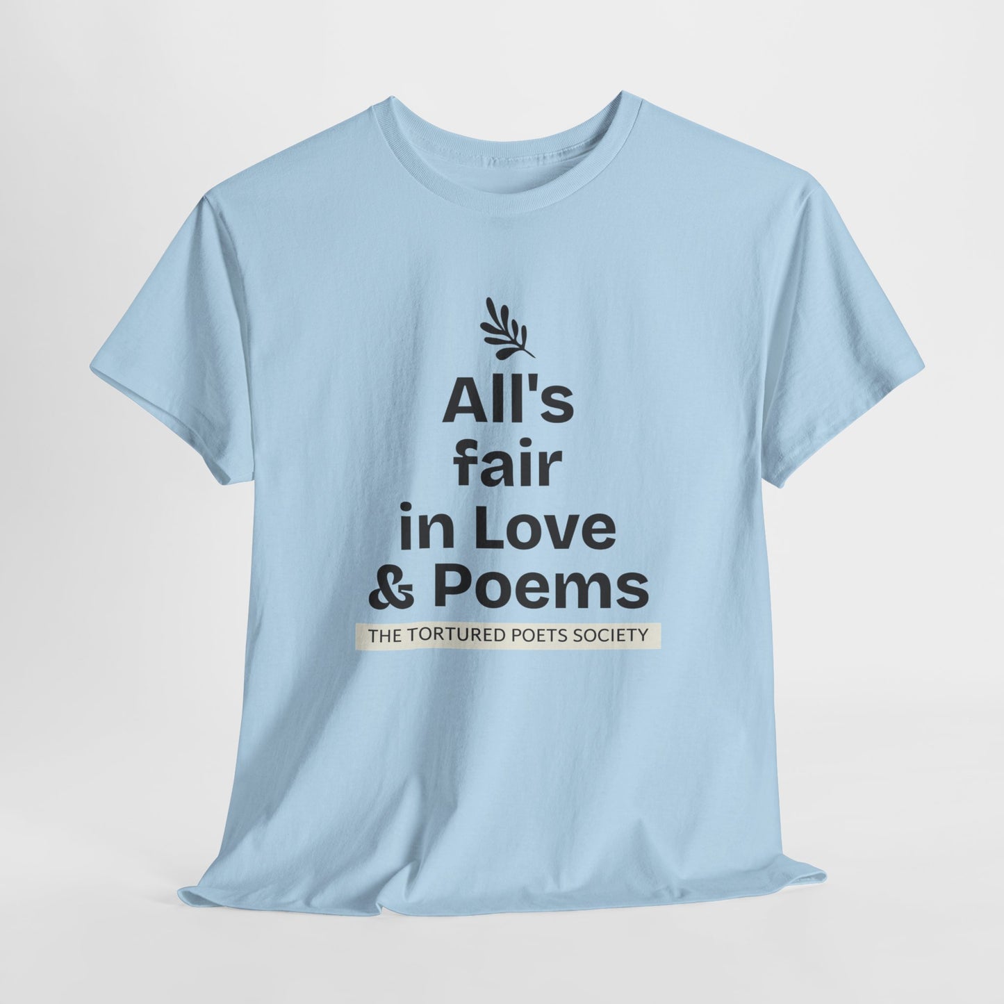 T-shirt "All's Fair in Love and Poems" | Women | Romero's