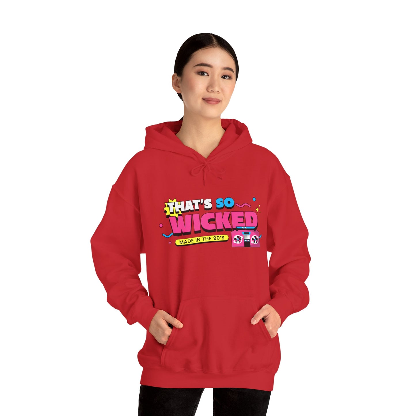 Sweatshirt con Capucha "90's Kid" - Woman