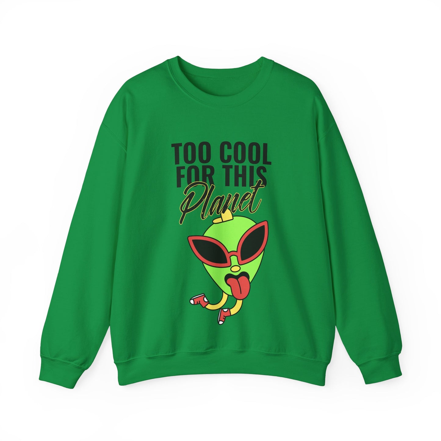 Sweatshirt "Too Cool for this Planet" - Homem