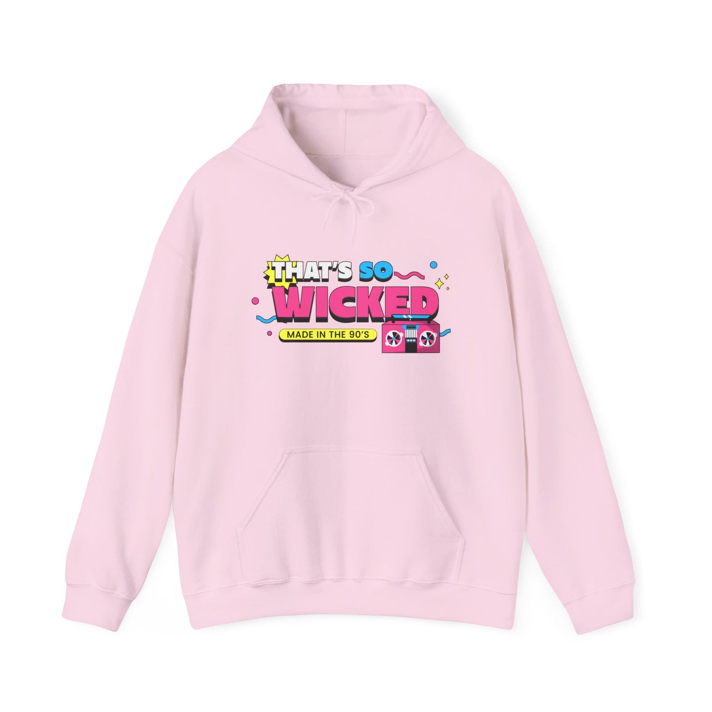 "90's Kid" Hooded Sweatshirt - Woman