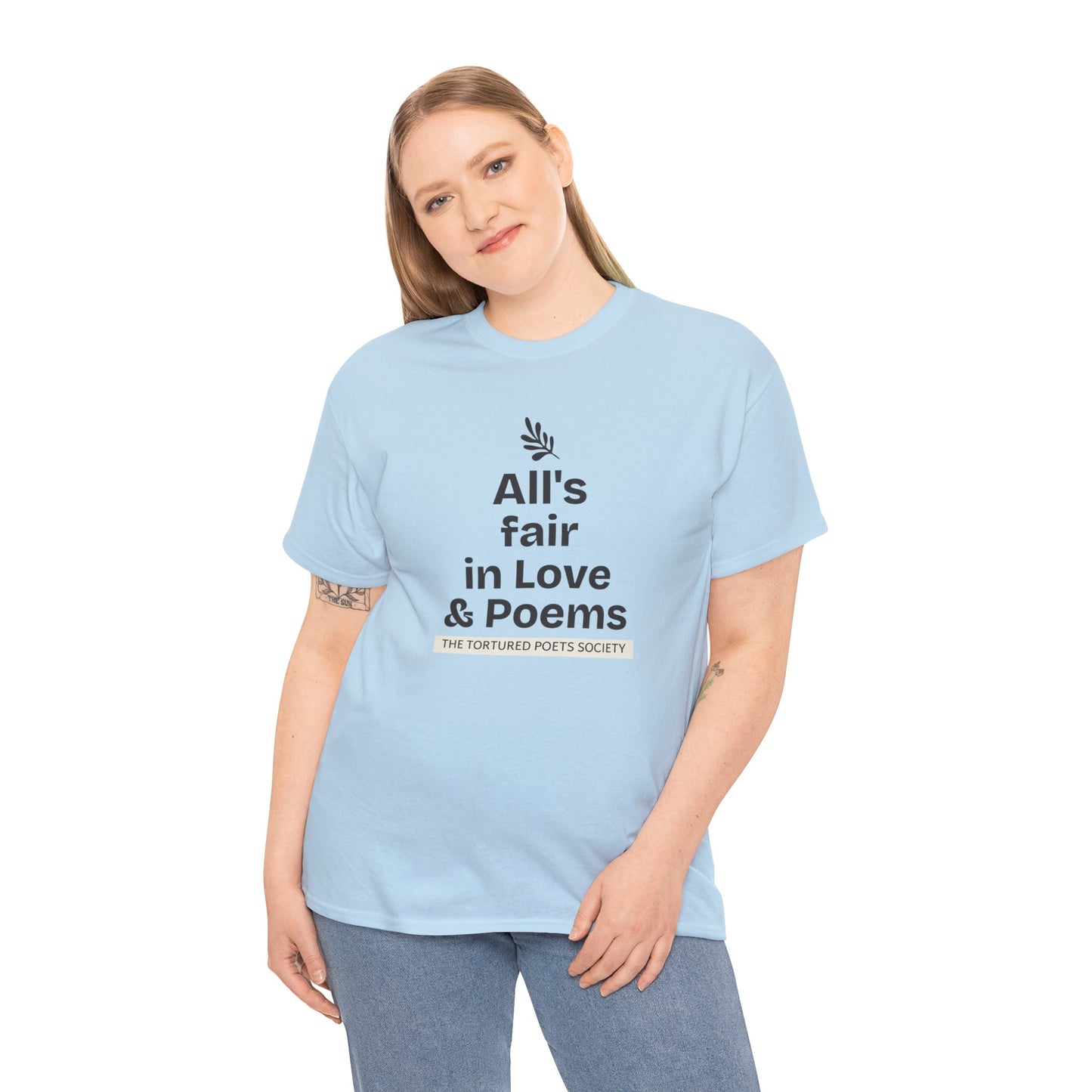 T-shirt "All's Fair in Love and Poems" | Women | Romero's