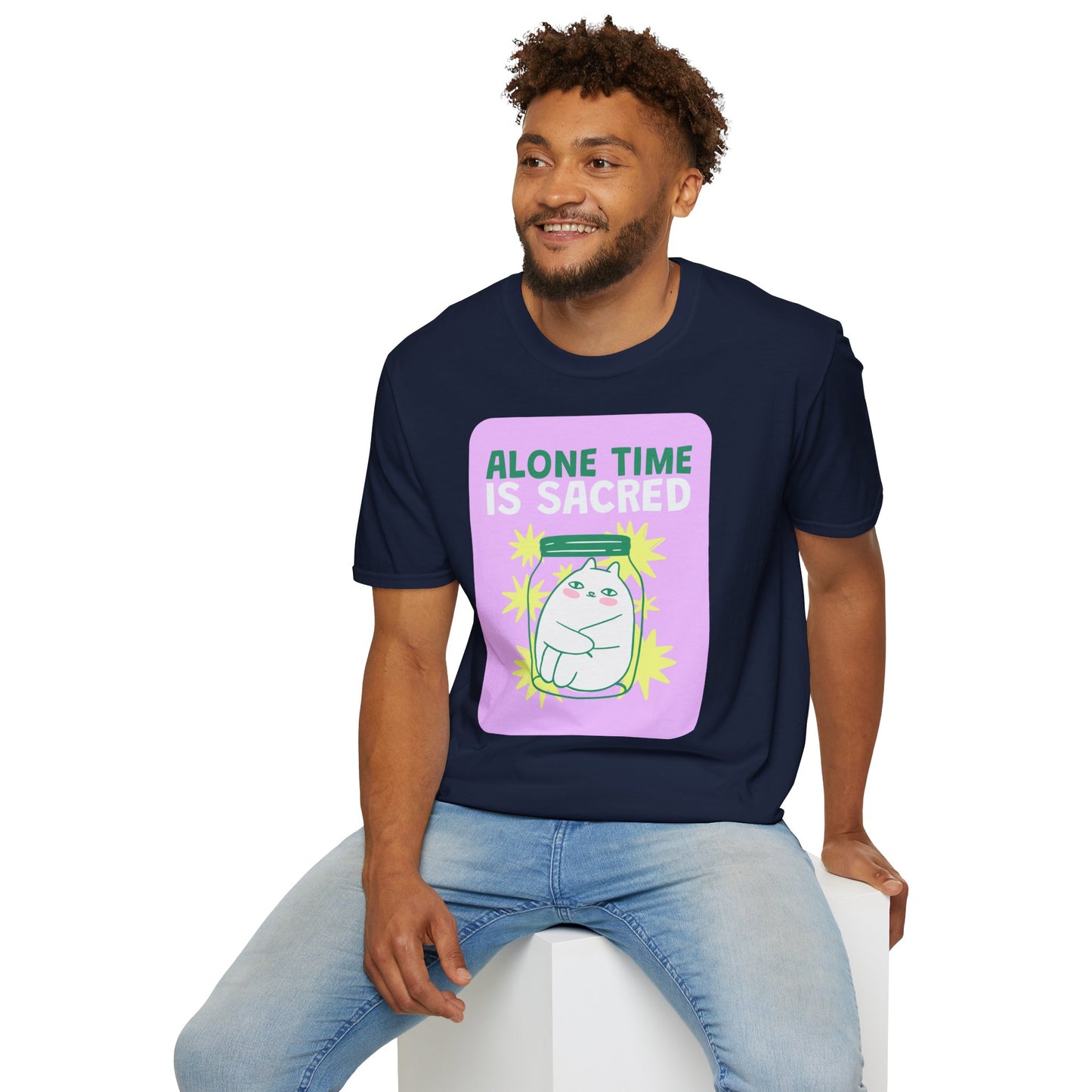 Camiseta "Alone Time" - Homem