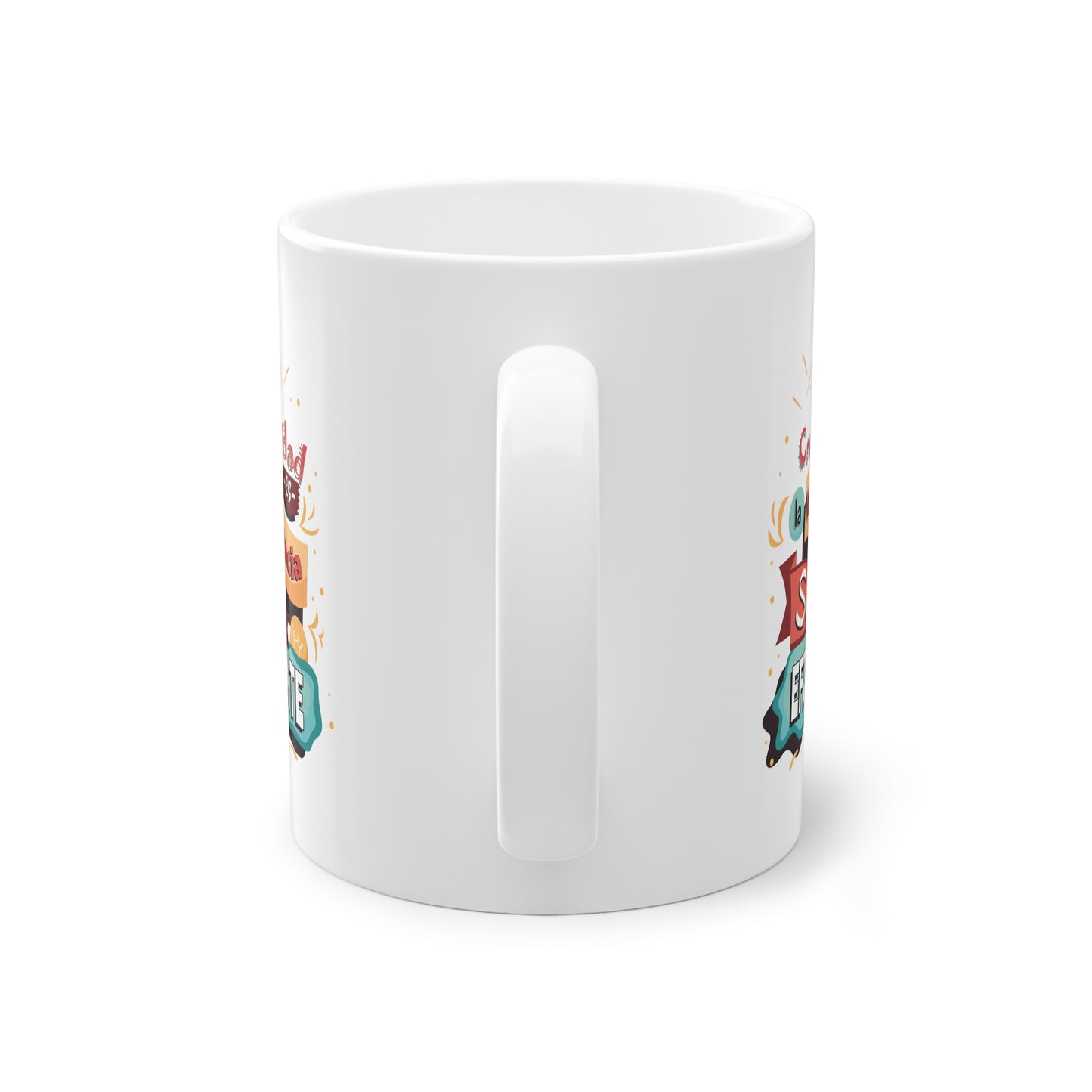 Ceramic Mug 11oz: Creativity is Intelligence Being Efficient 