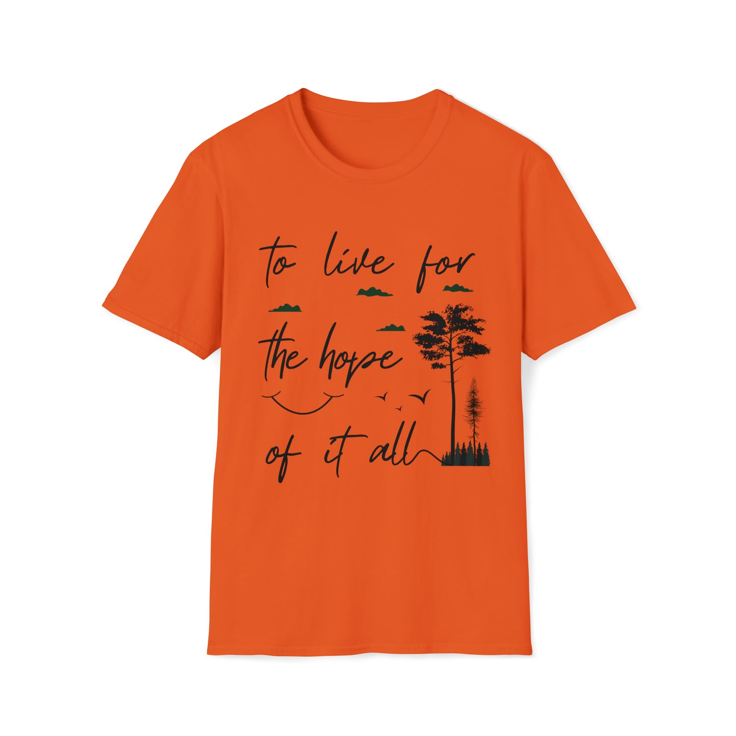 Camiseta Unisex Softstyle "To Live for the Hope of It All" - Taylor's Version