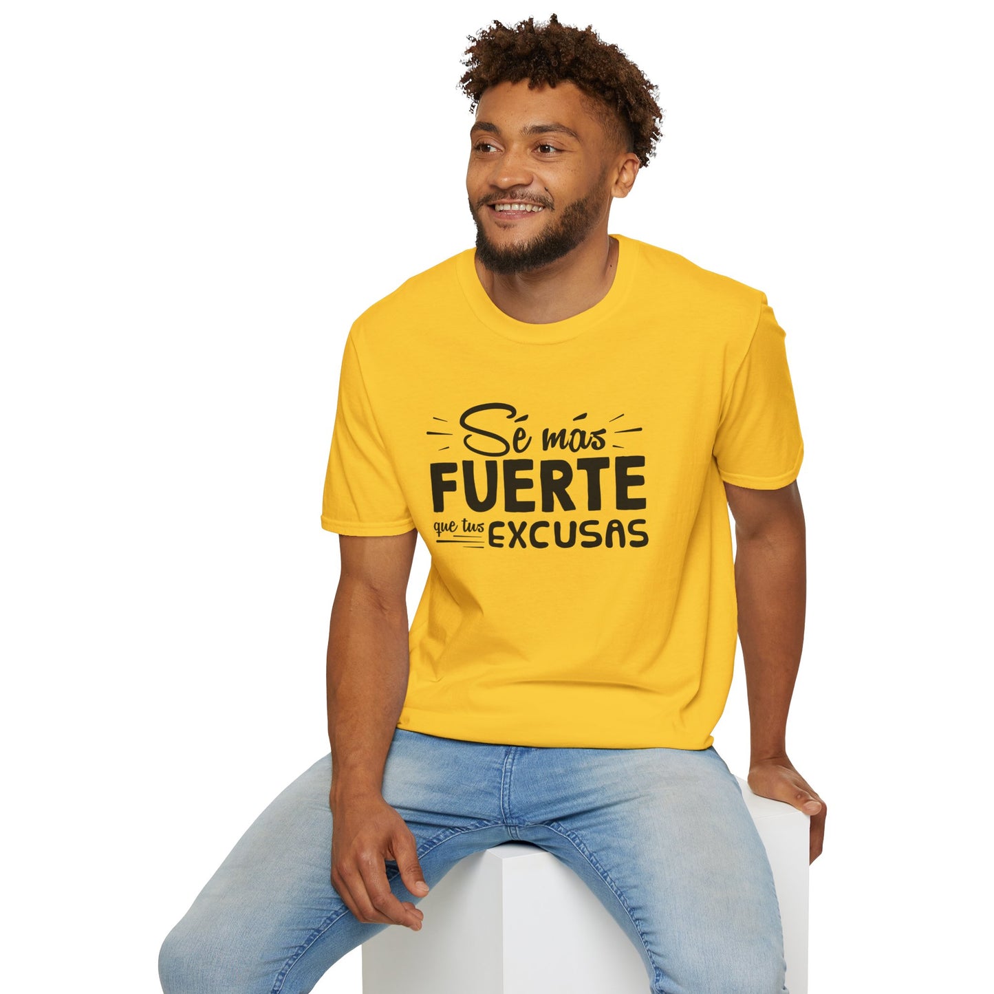 T-Shirt - "Seja mais forte" - Homem 