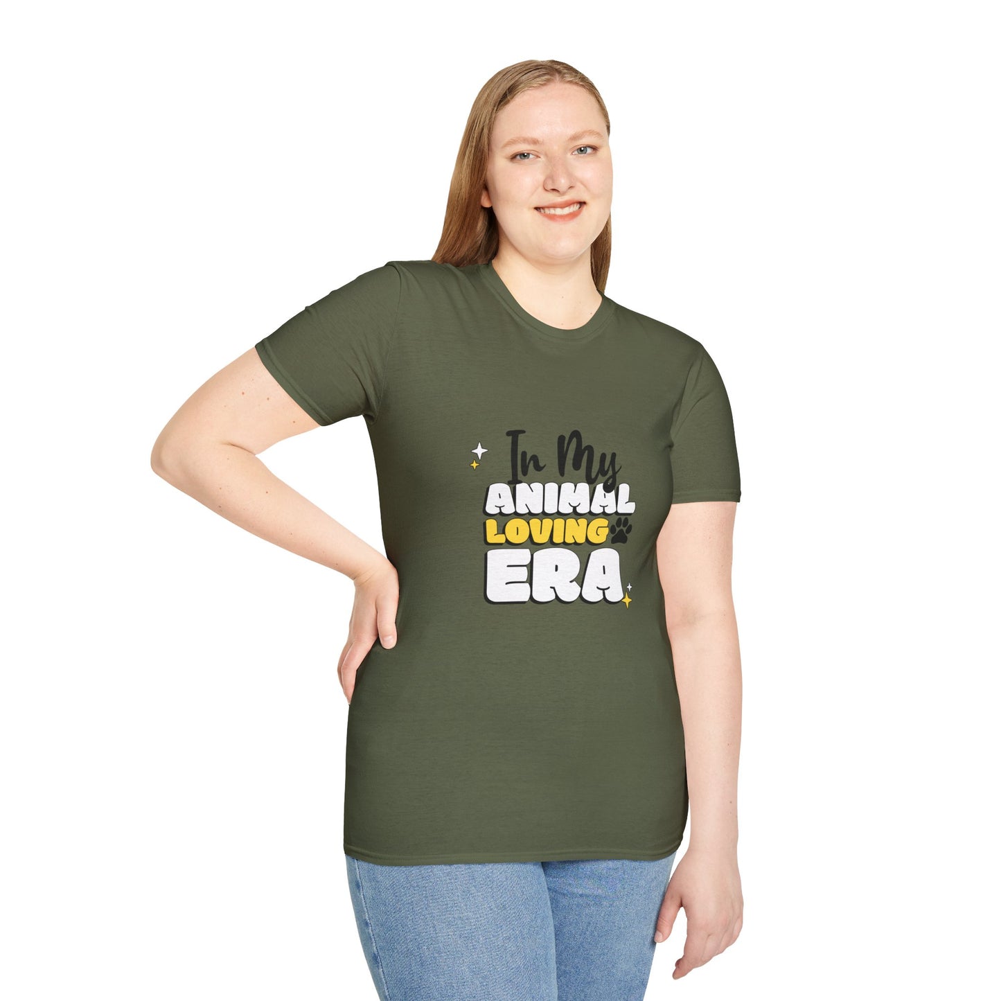 T-shirt "In My Animal Loving Era" | Woman | Romero's - Abrazando la Diversidad