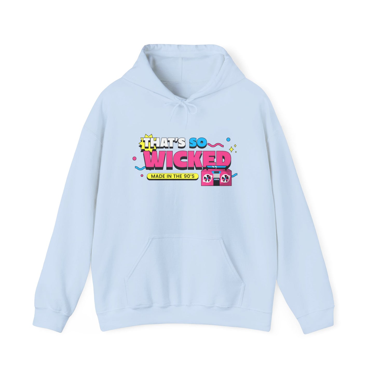 "90's Kid" Hooded Sweatshirt - Man