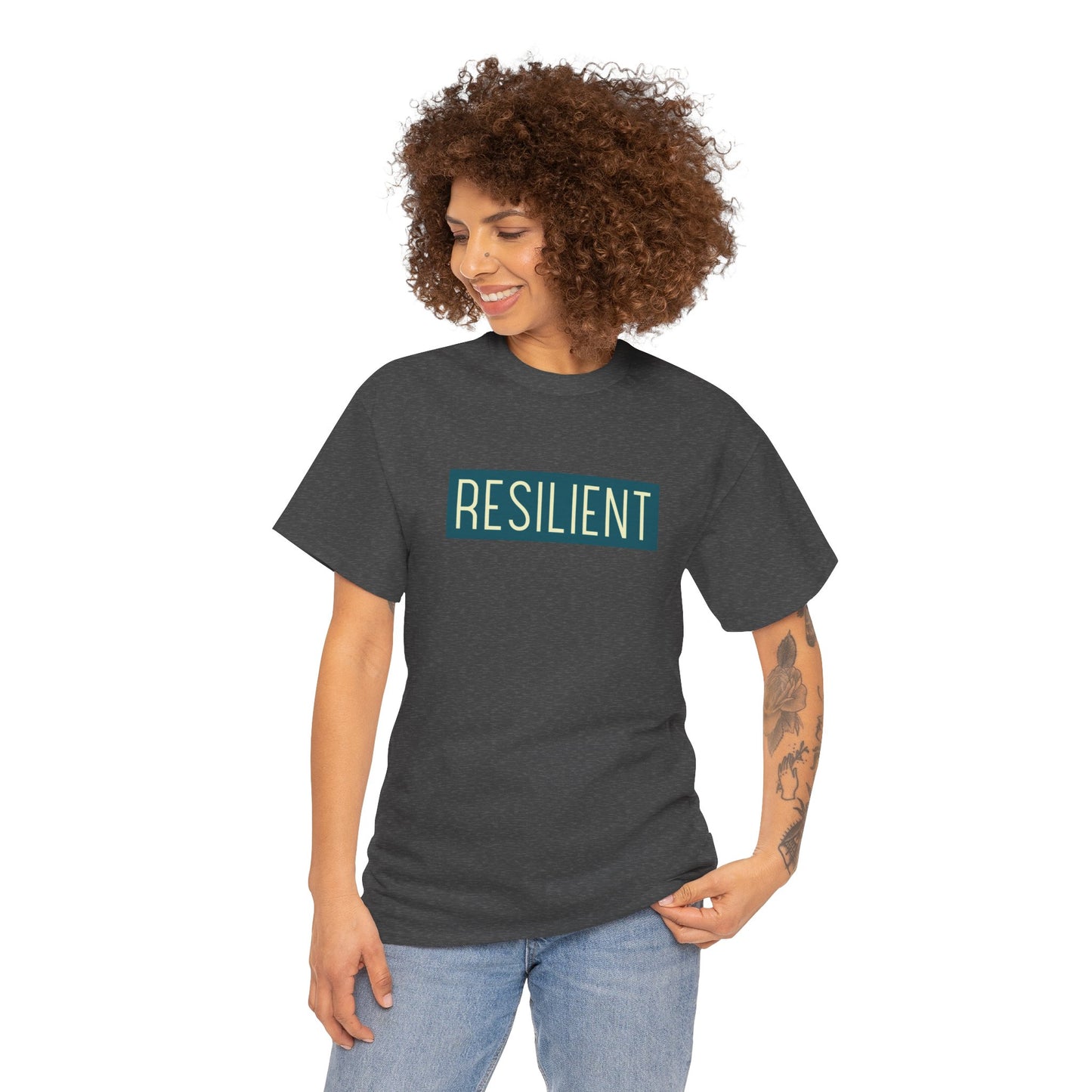 Camiseta - "Resiliente" - Mulher - Romero's