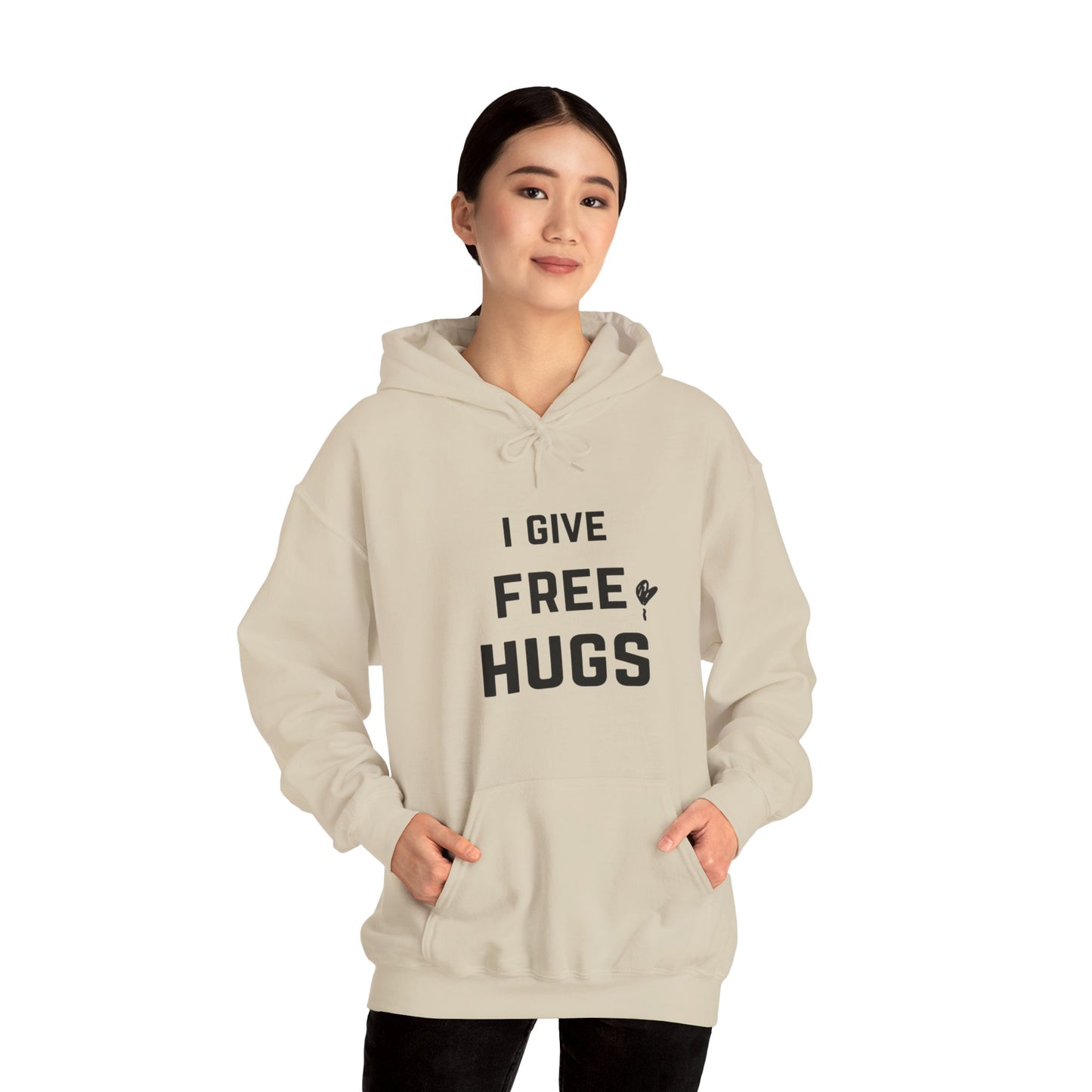 Sweatshirt "I Give Free Hugs" - Women