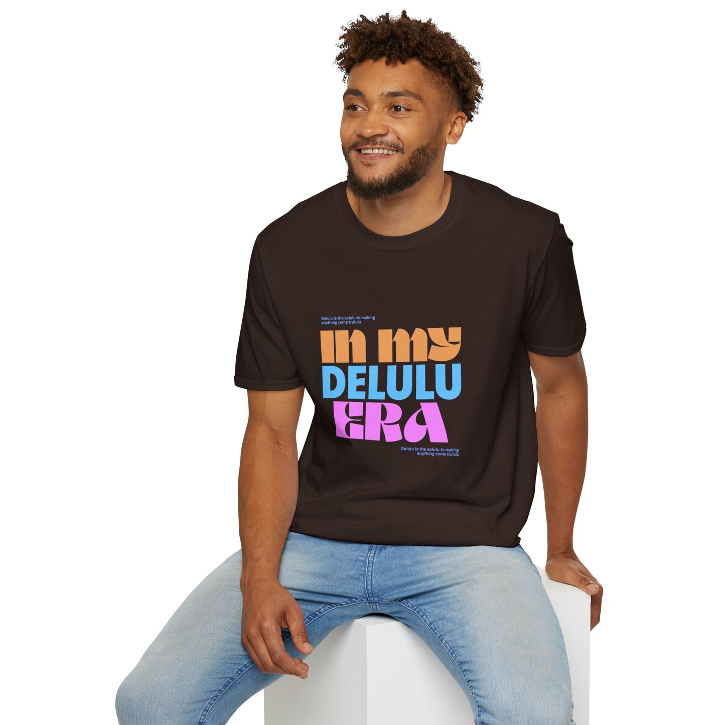 Camiseta "In My Delulu Era" - A Fórmula para Transformar Sonhos em Realidade | Homem