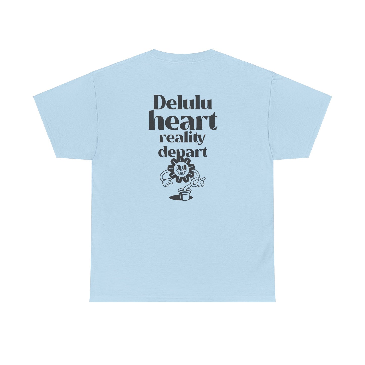 Camiseta -"Delulu Heart, Reality Depart" - Masculino - Romero's