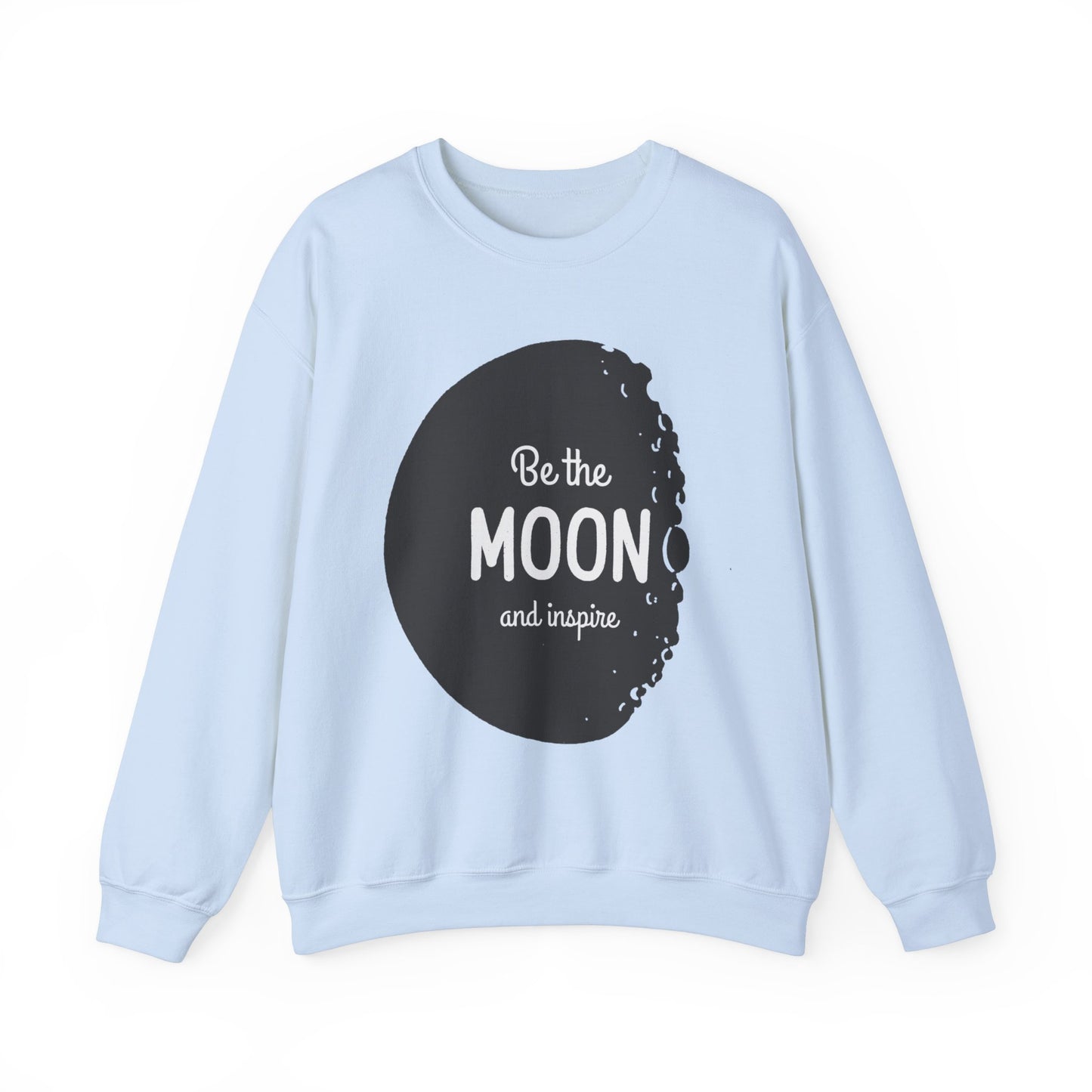 Sweatshirt "Seja a Lua e Inspire" - Mulher