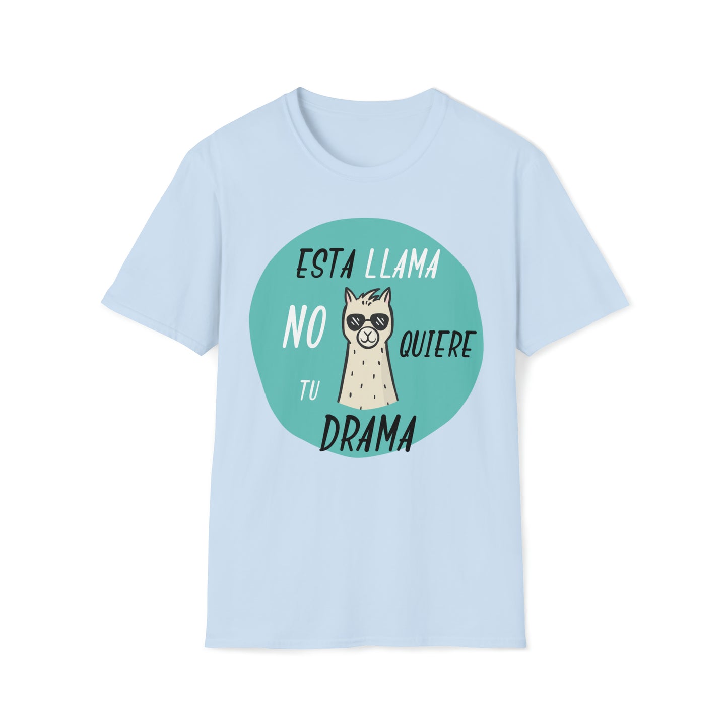 Camiseta Unisex Softstyle: Esta Llama No Quiere tu Drama 🔥