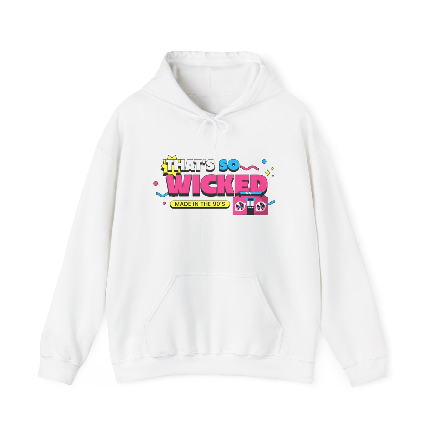 "90's Kid" Hooded Sweatshirt - Man