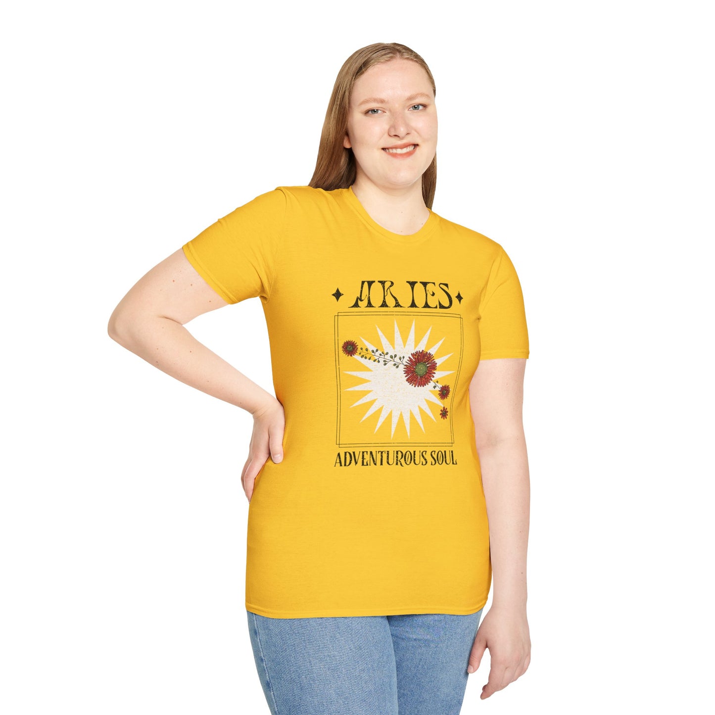 T-Shirt "Aries: Adventurous Soul" - Women