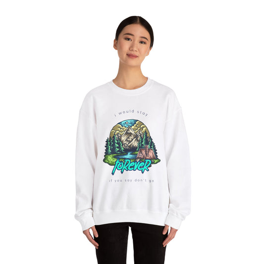 Sweatshirt "Say Don't Go" - Mulher