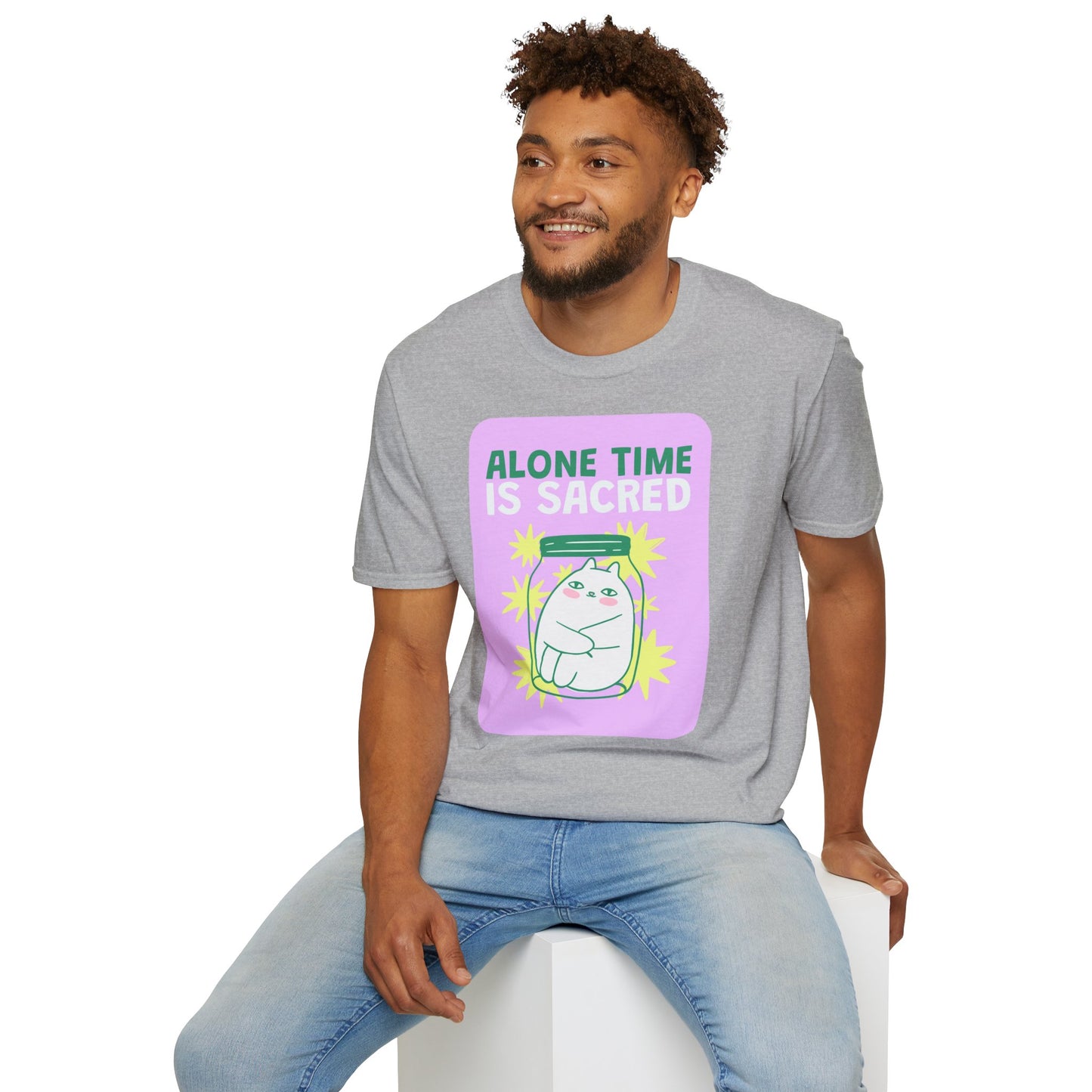 Camiseta "Alone Time" - Homem