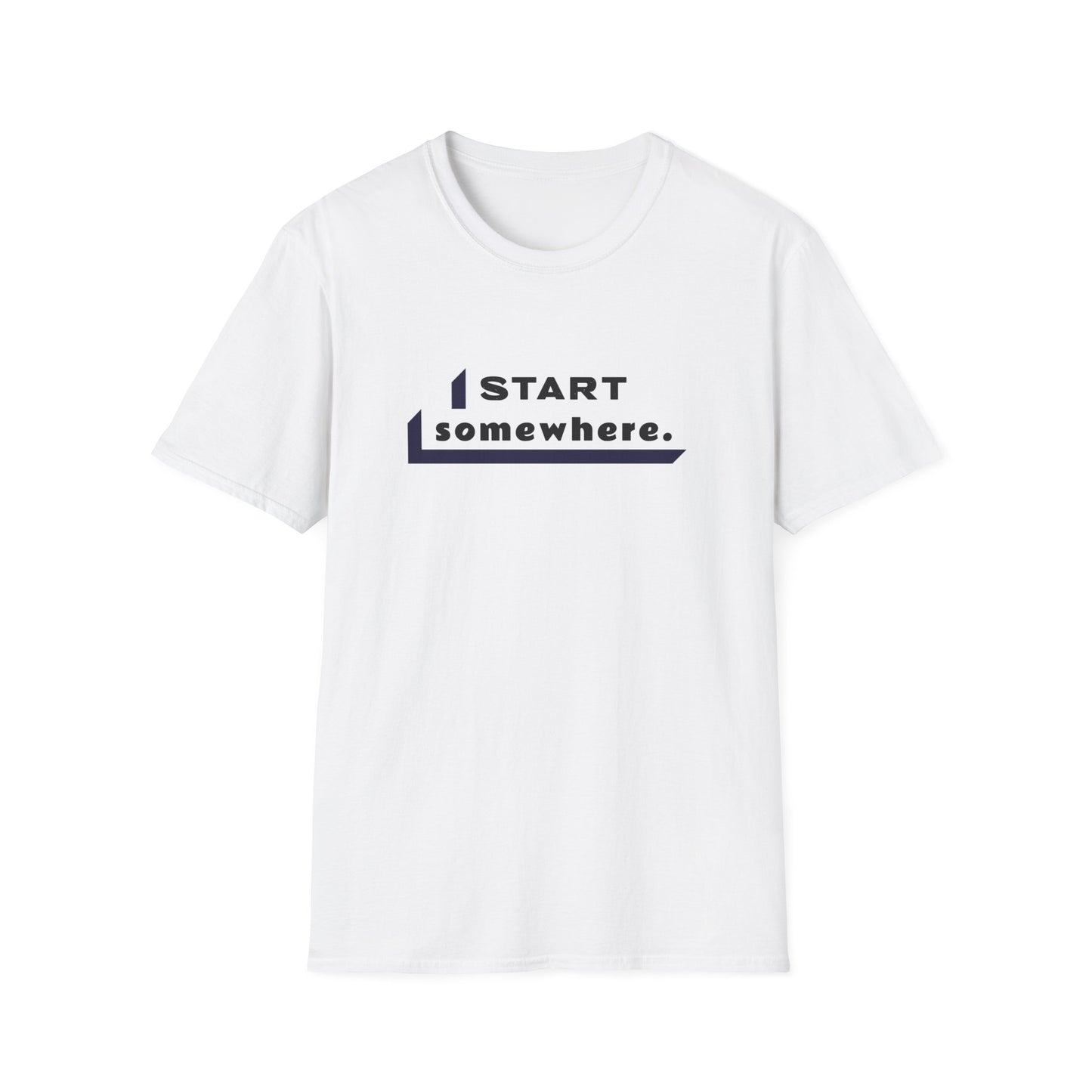 "'Start Somewhere' T-shirt | Men | Romero's: Style with Purpose"