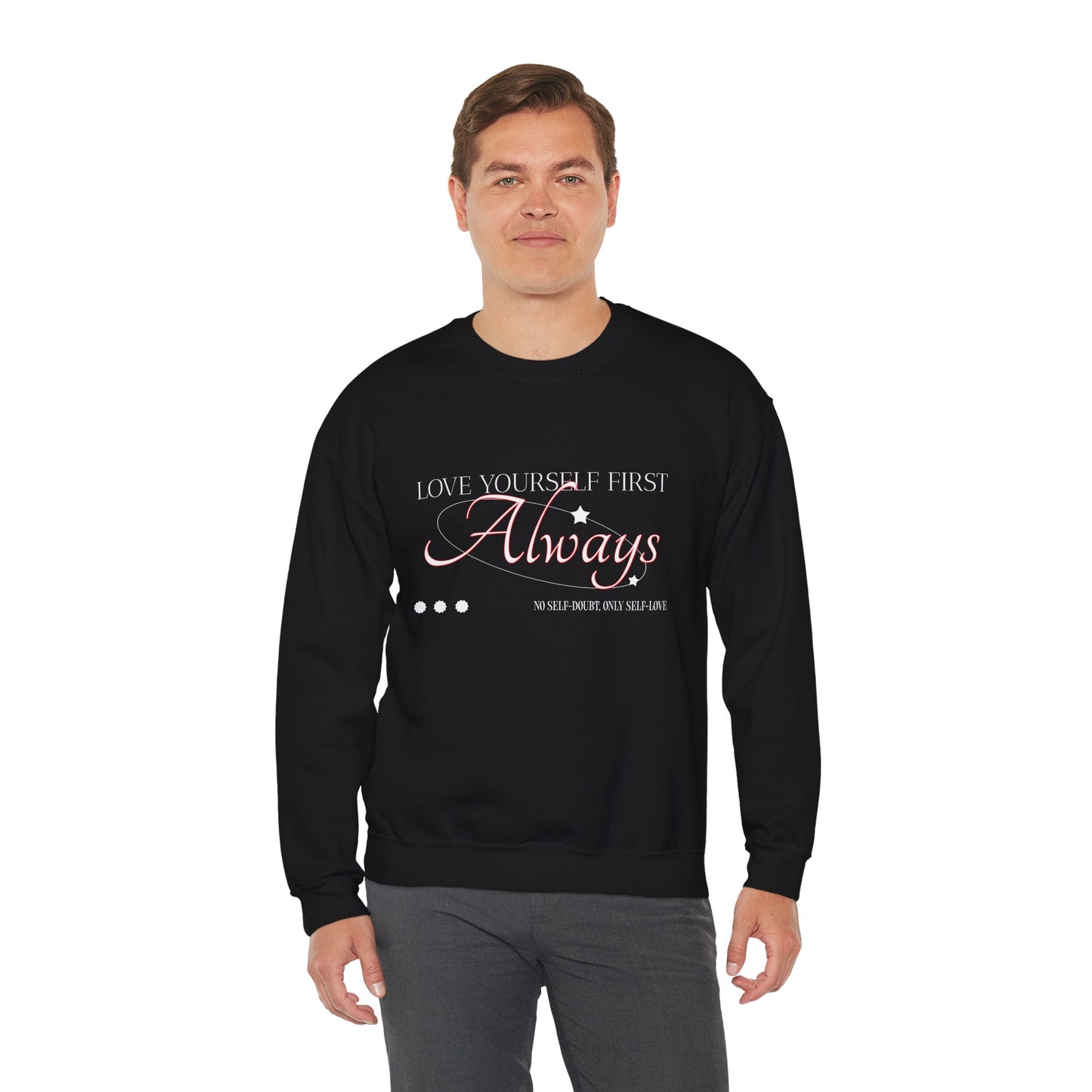 Sweatshirt "Ame-se Primeiro Sempre" - Homem