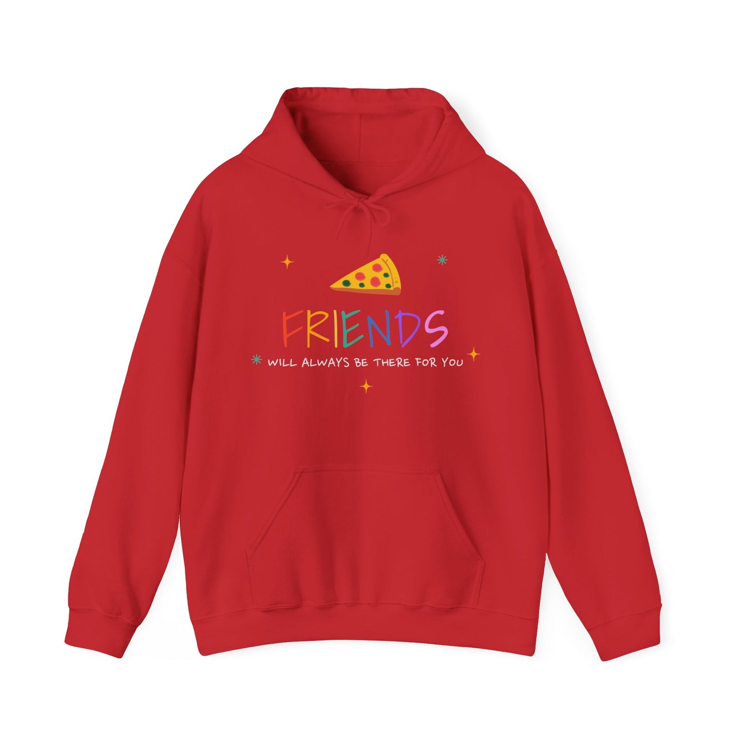 Switshirt with Hood "Friends will always be there for you" - Woman