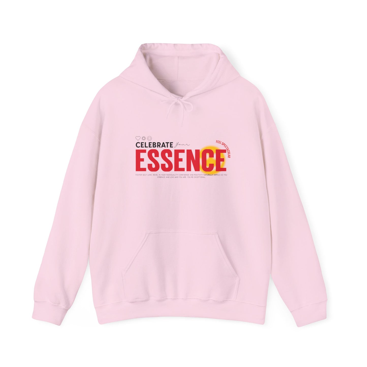 "Celebrate your Essence" hooded sweatshirt - Woman