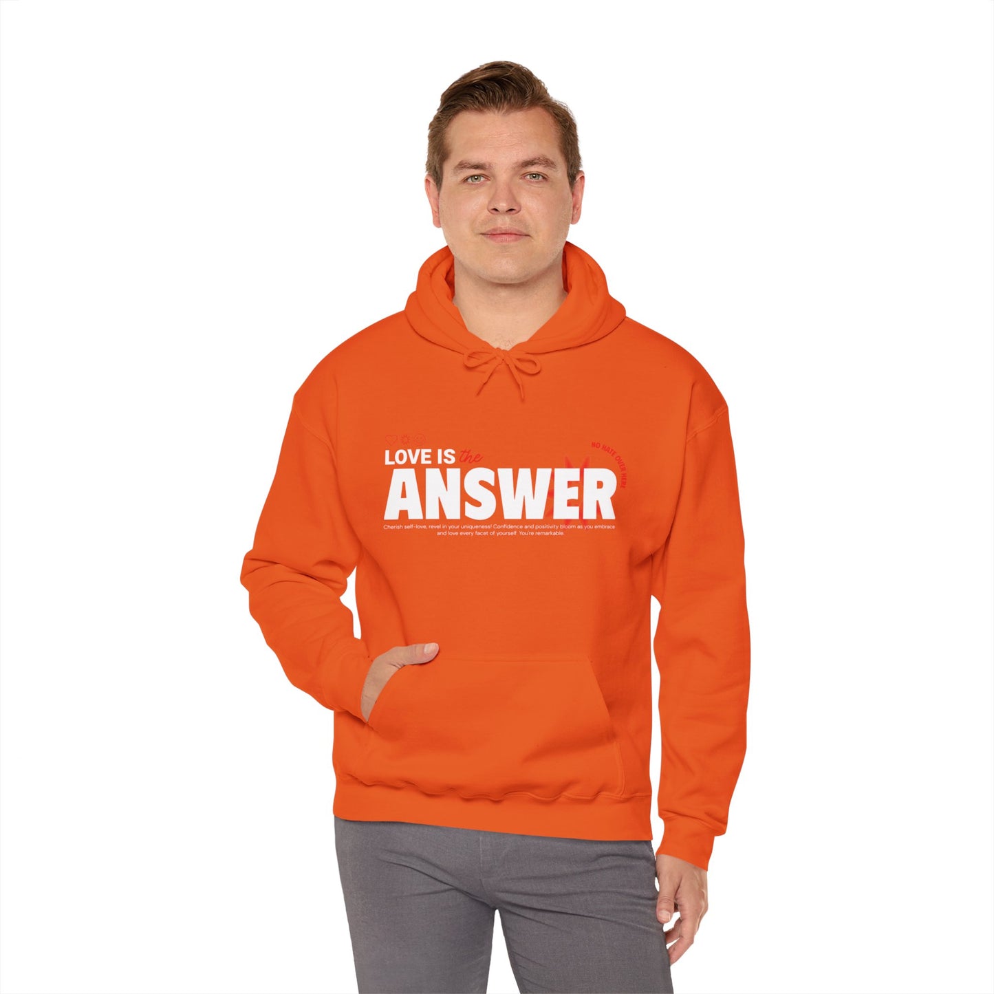 Sweatshirt "Love is the answer" - Man