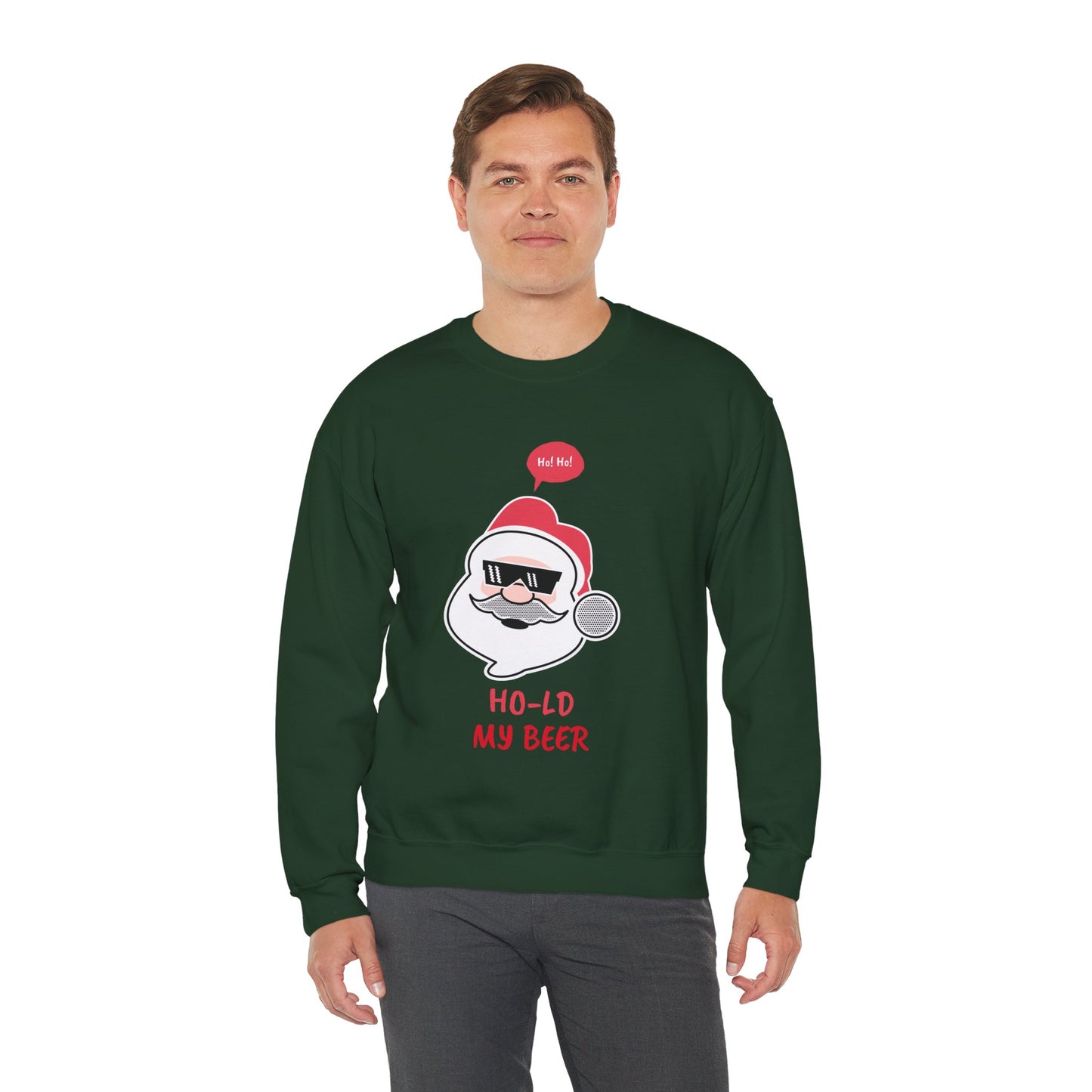 Sweatshirt "Ho-ld my beer" - Man