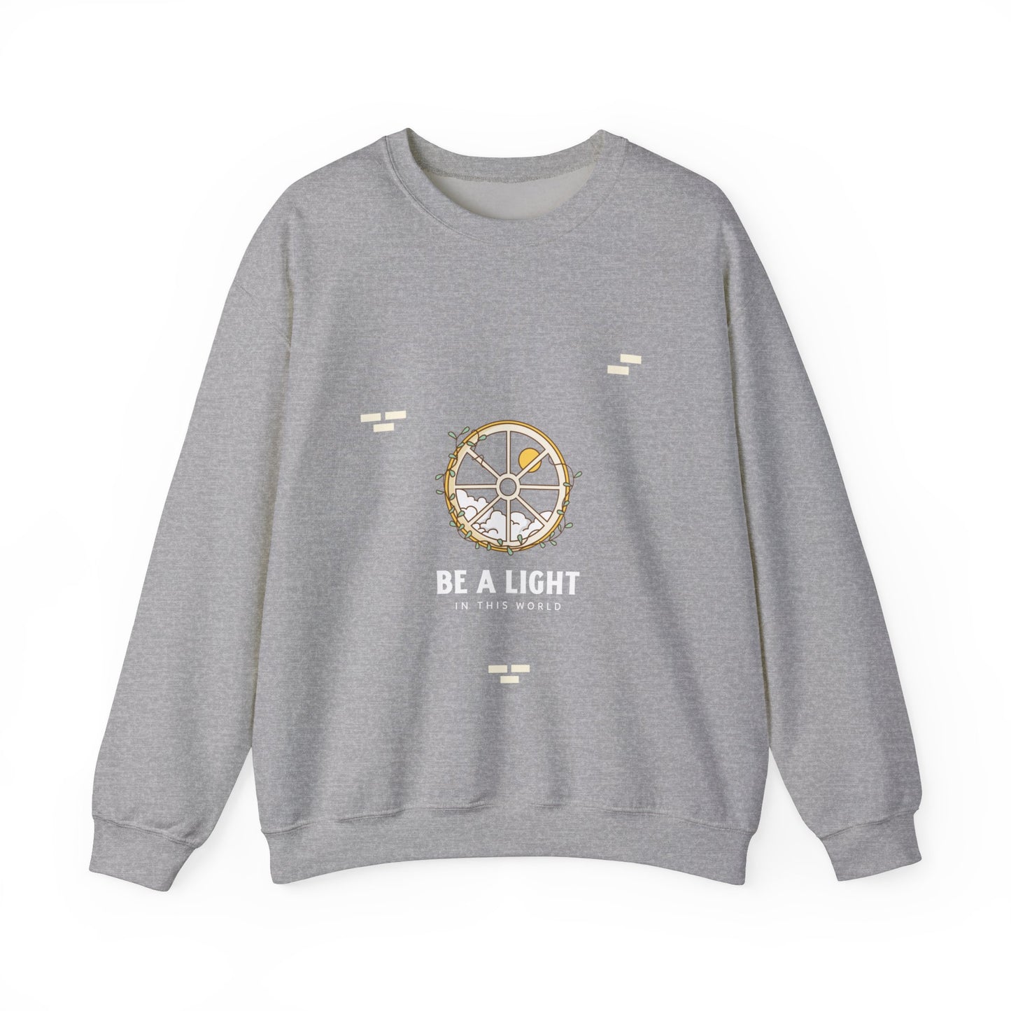 Sweatshirt "Be a Light in this World" - Women