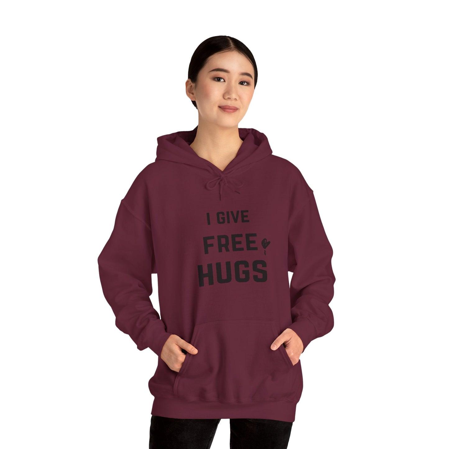 Sweatshirt "I Give Free Hugs" - Women