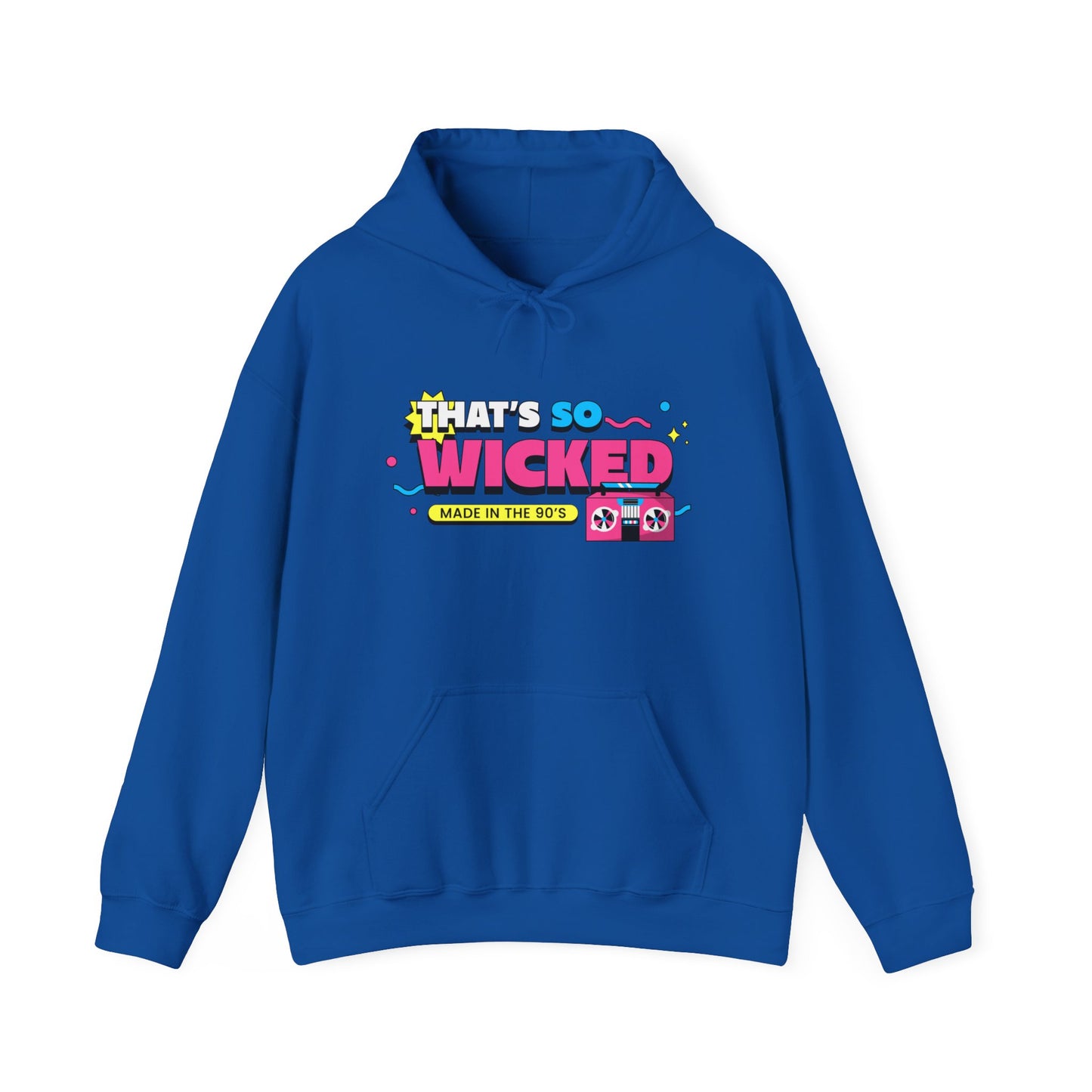 "90's Kid" Hooded Sweatshirt - Woman