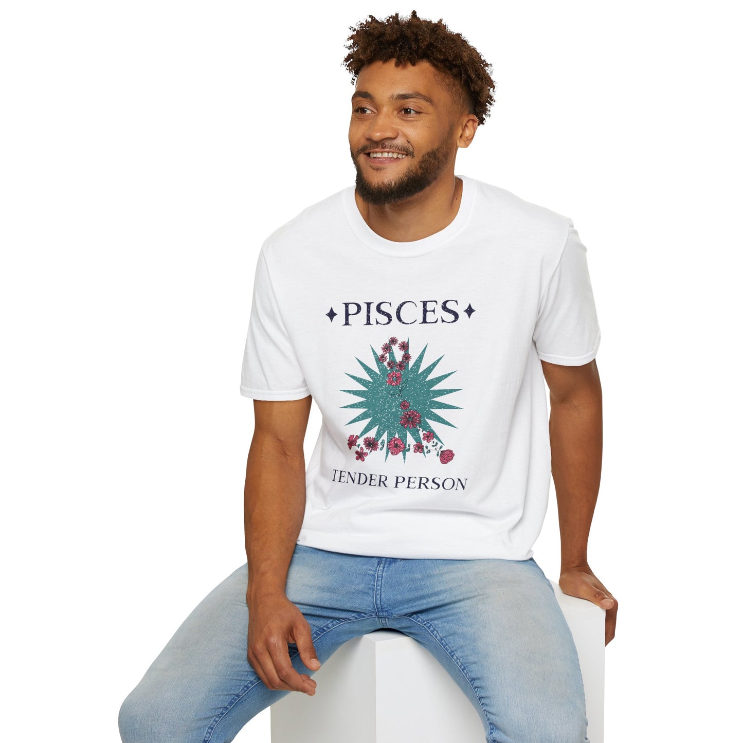 T-Shirt "Peixes: Pessoa Terna" - Homem